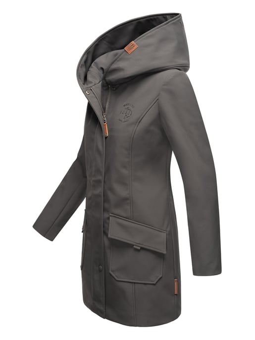 Marikoo chaqueta softshell mujer – Mayleen impermeable con capucha - Image 3