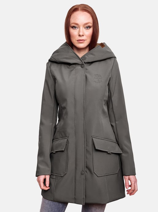 Marikoo chaqueta softshell mujer – Mayleen impermeable con capucha - Image 5