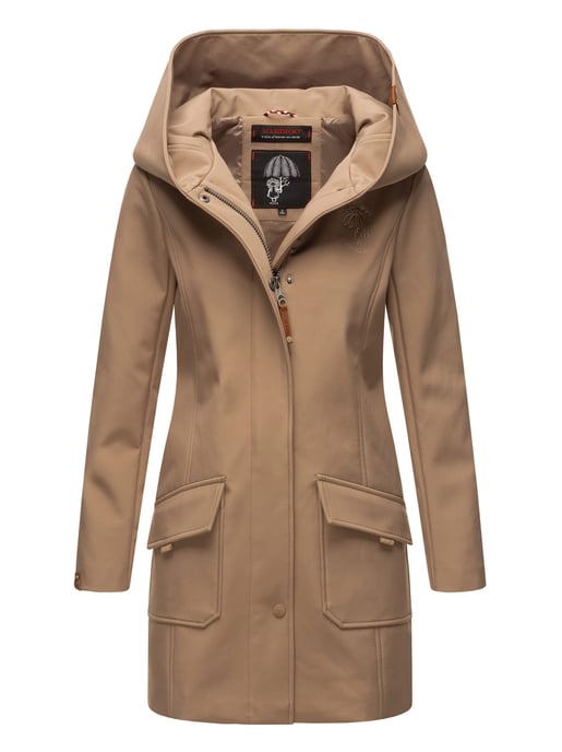 Marikoo chaqueta softshell mujer – Mayleen impermeable con capucha - Image 1