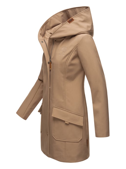 Marikoo chaqueta softshell mujer – Mayleen impermeable con capucha - Image 3