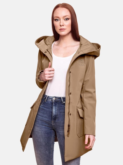 Marikoo chaqueta softshell mujer – Mayleen impermeable con capucha - Image 6