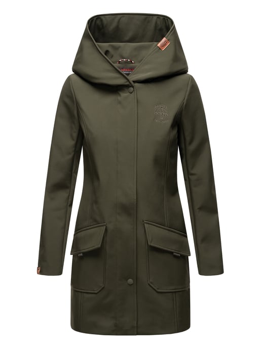 Marikoo chaqueta softshell mujer – Mayleen impermeable con capucha - Image 2