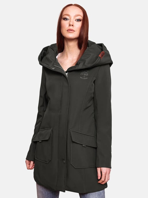 Marikoo chaqueta softshell mujer – Mayleen impermeable con capucha - Image 5