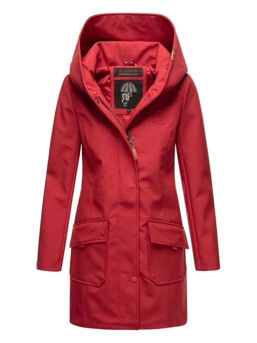 Marikoo chaqueta softshell mujer – Mayleen impermeable con capucha - Image 1