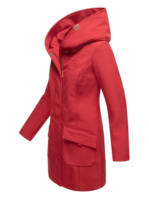 Marikoo chaqueta softshell mujer – Mayleen impermeable con capucha - Image 3