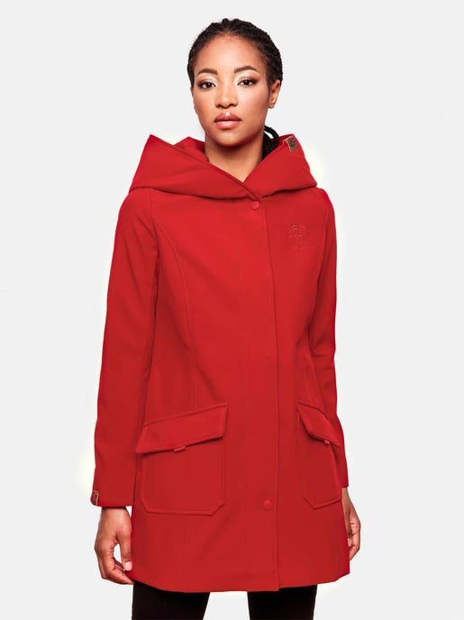 Marikoo chaqueta softshell mujer – Mayleen impermeable con capucha - Image 5