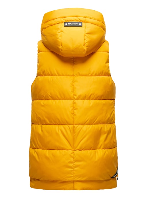 Marikoo chaleco acolchado mujer – Zarinaa ligero con capucha desmontable - Image 4