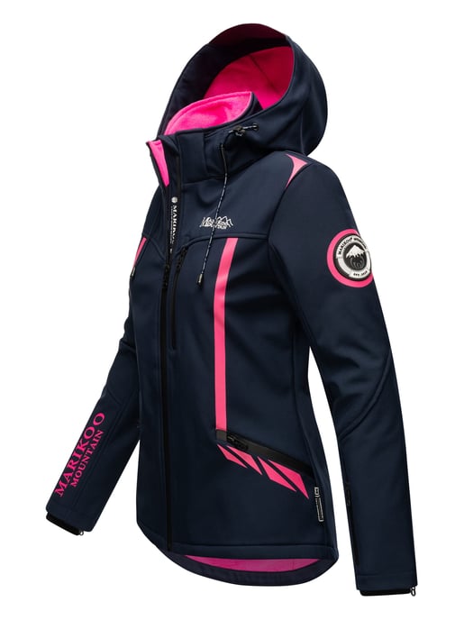 Marikoo chaqueta softshell mujer – Mount-Cho-Oyu con capucha desmontable - Image 3