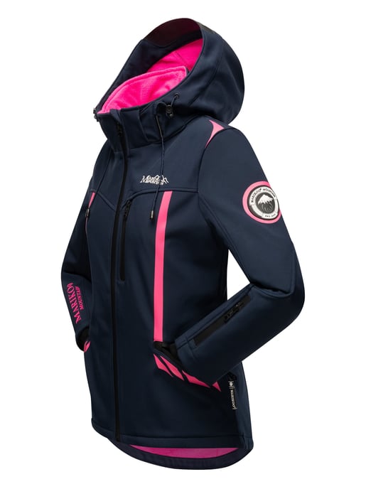 Marikoo chaqueta softshell mujer – Mount-Cho-Oyu con capucha desmontable - Image 4