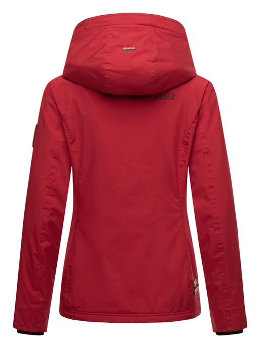Chaqueta de entretiempo Marikoo Erdbeere para mujer con doble cuello y forro polar - Image 6