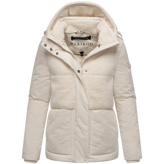 Chaqueta de invierno Marikoo Sheeta para mujer con borreguillo y capucha - Image 1