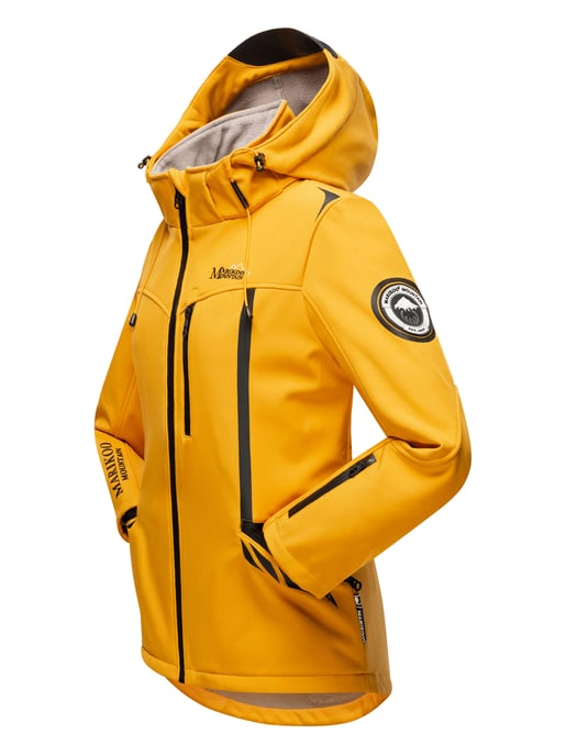Marikoo chaqueta softshell mujer – Mount-Cho-Oyu con capucha desmontable - Image 4