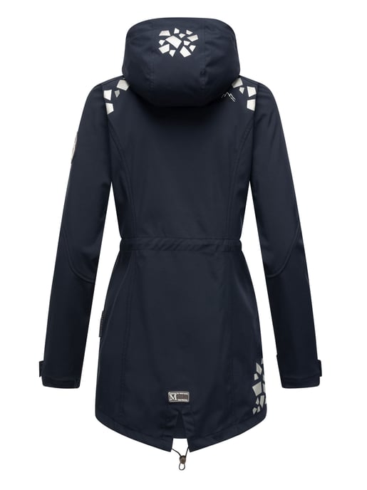 Marikoo chaqueta softshell mujer – Ulissaa con capucha y detalles reflectantes - Image 5