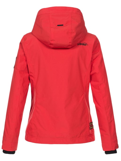 Chaqueta de entretiempo Marikoo Erdbeere para mujer con doble cuello y forro polar - Image 3