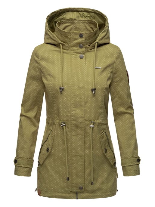 Chaqueta ligera de entretiempo Marikoo para mujer con capucha desmontable - Image 2