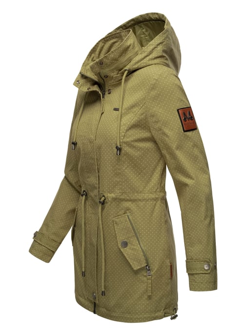 Chaqueta ligera de entretiempo Marikoo para mujer con capucha desmontable - Image 3