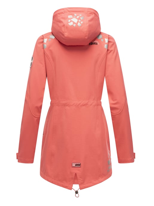 Marikoo chaqueta softshell mujer – Ulissaa con capucha y detalles reflectantes - Image 5