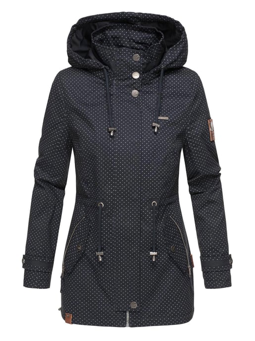 Chaqueta ligera de entretiempo Marikoo para mujer con capucha desmontable - Image 3