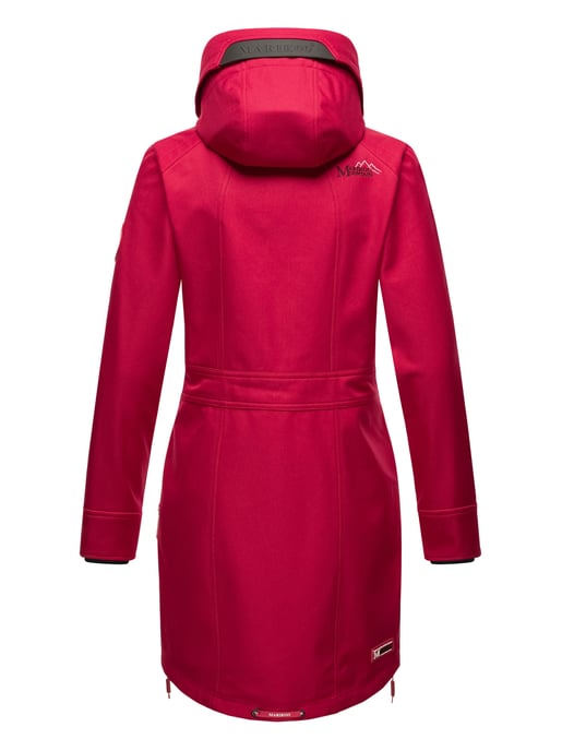 Marikoo chaqueta softshell mujer – Racquellee con capucha y forro polar - Image 4