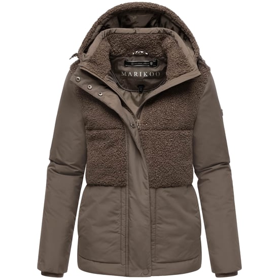 Chaqueta de invierno Marikoo Sheeta para mujer con borreguillo y capucha - Image 1