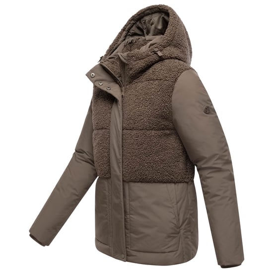 Chaqueta de invierno Marikoo Sheeta para mujer con borreguillo y capucha - Image 2