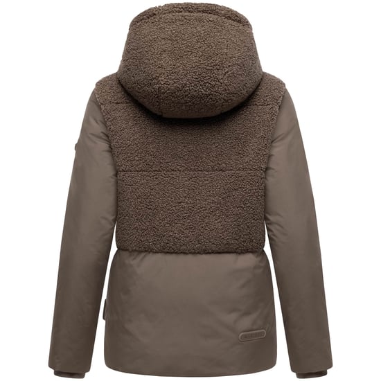 Chaqueta de invierno Marikoo Sheeta para mujer con borreguillo y capucha - Image 3