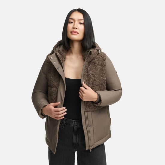 Chaqueta de invierno Marikoo Sheeta para mujer con borreguillo y capucha - Image 5