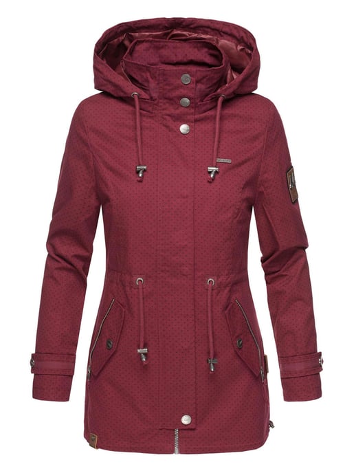 Chaqueta ligera de entretiempo Marikoo para mujer con capucha desmontable - Image 2