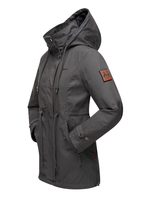 Chaqueta ligera de entretiempo Marikoo para mujer con capucha desmontable - Image 4