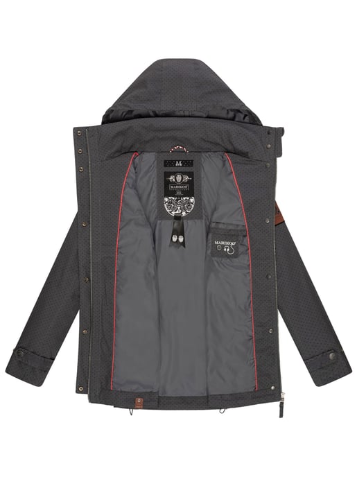 Chaqueta ligera de entretiempo Marikoo para mujer con capucha desmontable - Image 6