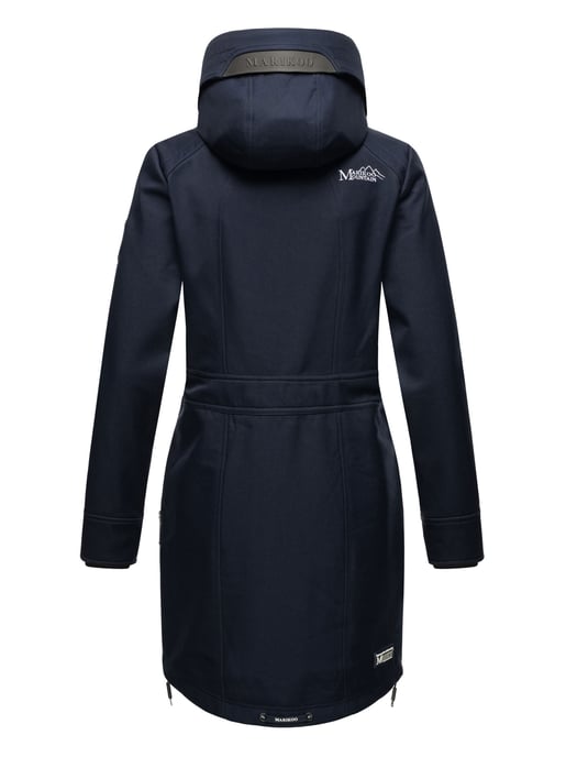 Marikoo chaqueta softshell mujer – Racquellee con capucha y forro polar - Image 4