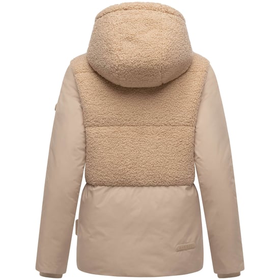 Chaqueta de invierno Marikoo Sheeta para mujer con borreguillo y capucha - Image 3