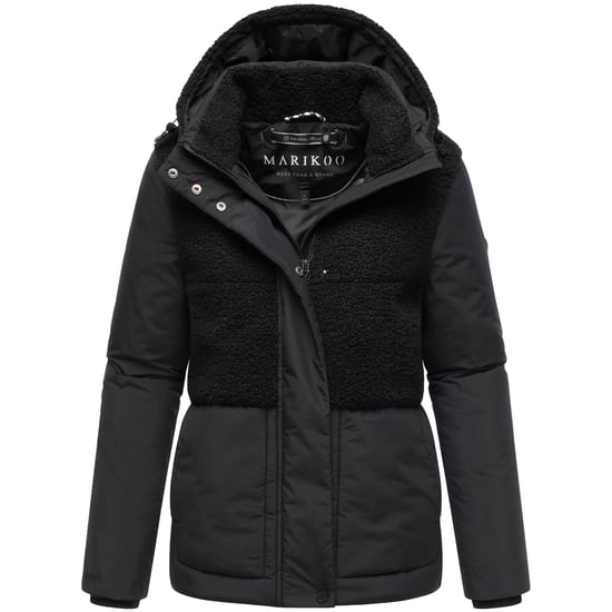 Chaqueta de invierno Marikoo Sheeta para mujer con borreguillo y capucha - Image 1