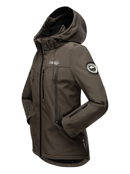 Marikoo chaqueta softshell mujer – Mount-Cho-Oyu con capucha desmontable - Image 4