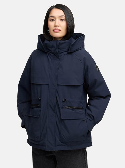 Chaqueta de invierno Marikoo Shigaraa para mujer con capucha desmontable y bolsillos magnéticos - Image 5