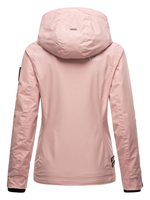 Chaqueta de entretiempo Marikoo Erdbeere para mujer con doble cuello y forro polar - Image 6