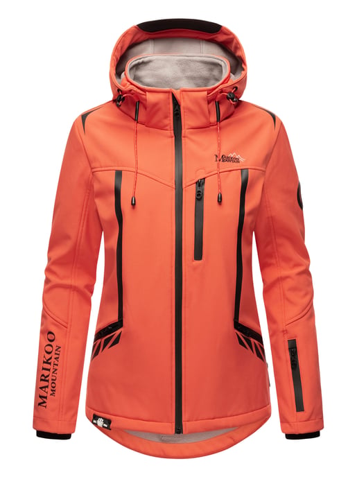 Marikoo chaqueta softshell mujer – Mount-Cho-Oyu con capucha desmontable - Image 2