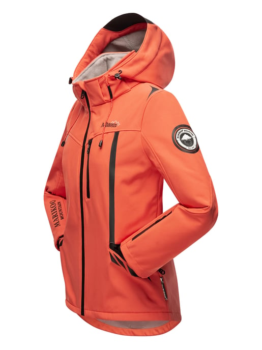 Marikoo chaqueta softshell mujer – Mount-Cho-Oyu con capucha desmontable - Image 4