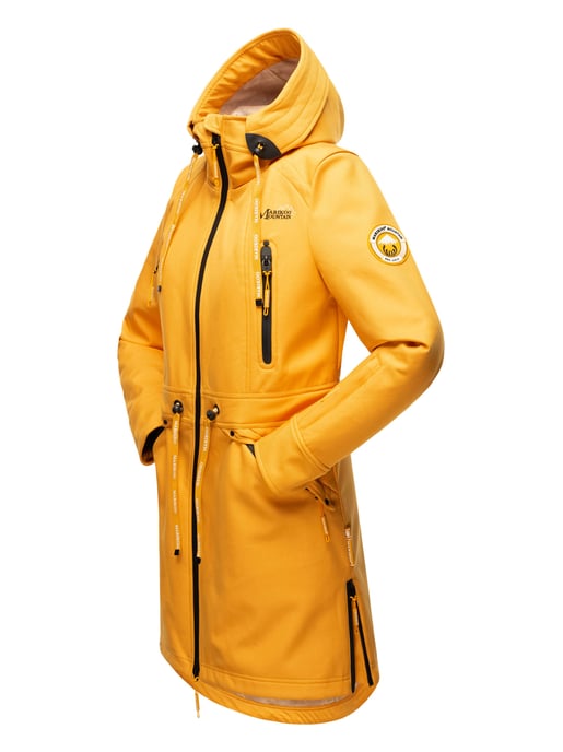 Marikoo chaqueta softshell mujer – Racquellee con capucha y forro polar - Image 5
