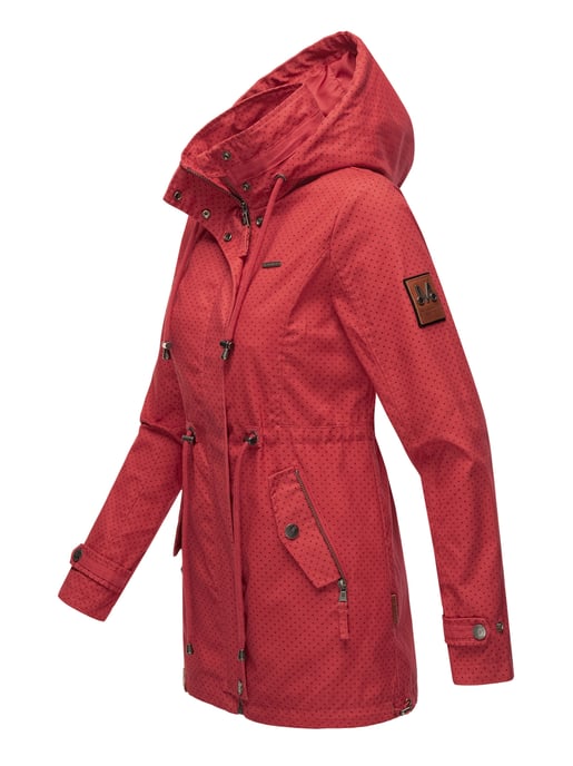 Chaqueta ligera de entretiempo Marikoo para mujer con capucha desmontable - Image 3