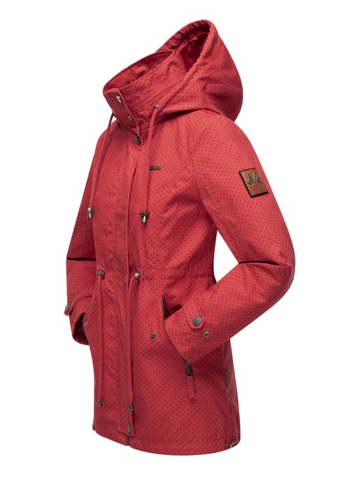 Chaqueta ligera de entretiempo Marikoo para mujer con capucha desmontable - Image 4