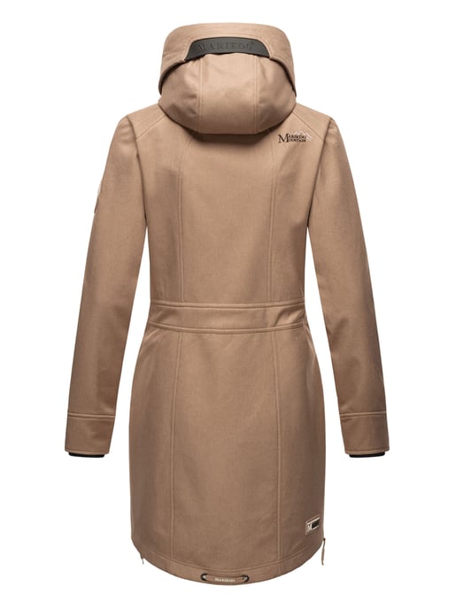 Marikoo chaqueta softshell mujer – Racquellee con capucha y forro polar - Image 4