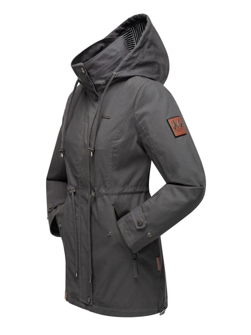Chaqueta ligera de entretiempo Marikoo para mujer con capucha desmontable - Image 4
