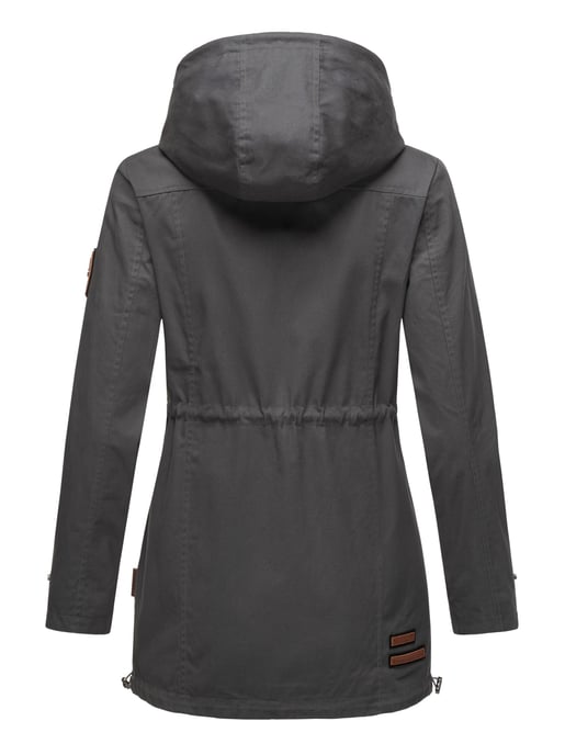 Chaqueta ligera de entretiempo Marikoo para mujer con capucha desmontable - Image 5