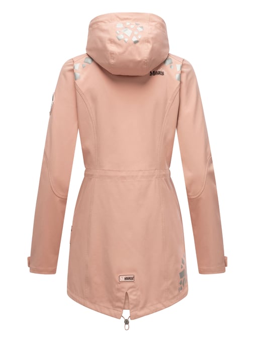 Marikoo chaqueta softshell mujer – Ulissaa con capucha y detalles reflectantes - Image 5
