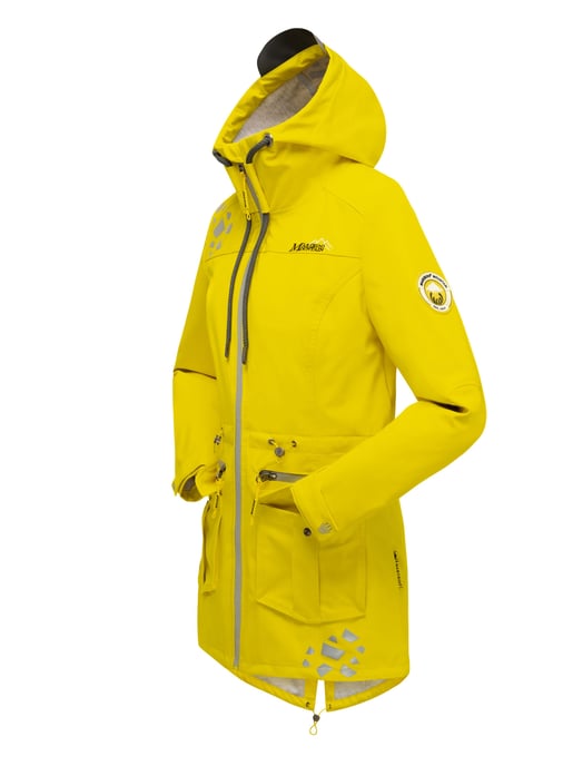 Marikoo chaqueta softshell mujer – Ulissaa con capucha y detalles reflectantes - Image 4