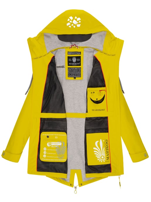 Marikoo chaqueta softshell mujer – Ulissaa con capucha y detalles reflectantes - Image 6