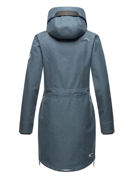 Marikoo chaqueta softshell mujer – Racquellee con capucha y forro polar - Image 4