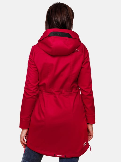Marikoo chaqueta softshell mujer – Racquellee con capucha y forro polar - Image 4