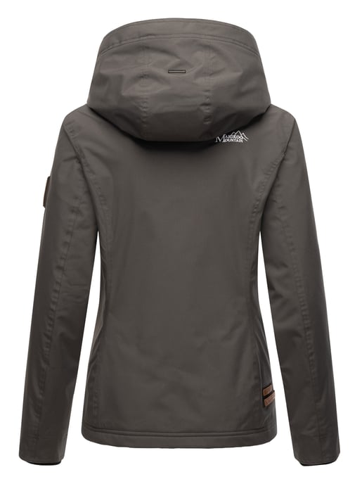 Chaqueta de entretiempo Marikoo Erdbeere para mujer con doble cuello y forro polar - Image 6